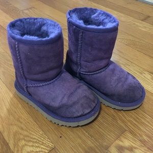 Ugg Toddler Purple Boots